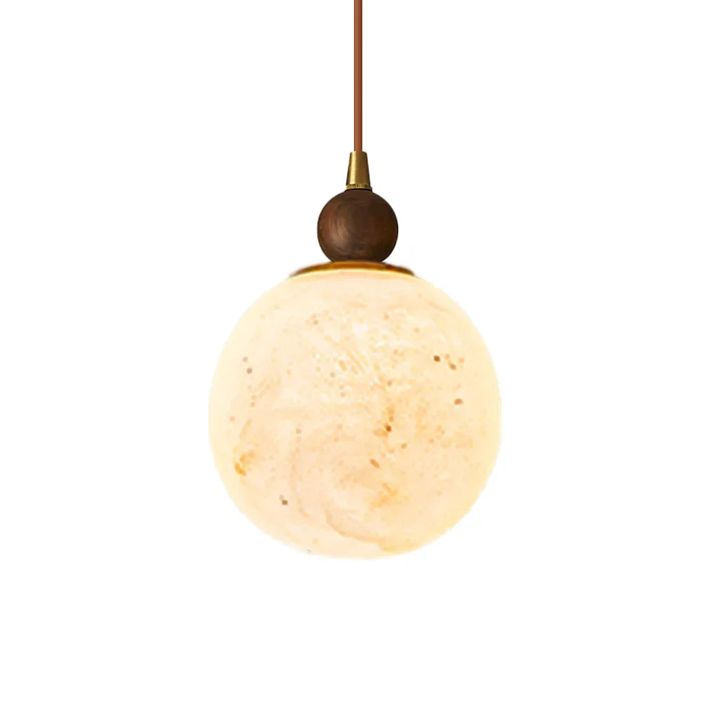 Calix Minimalist Marble LED Pendant Light