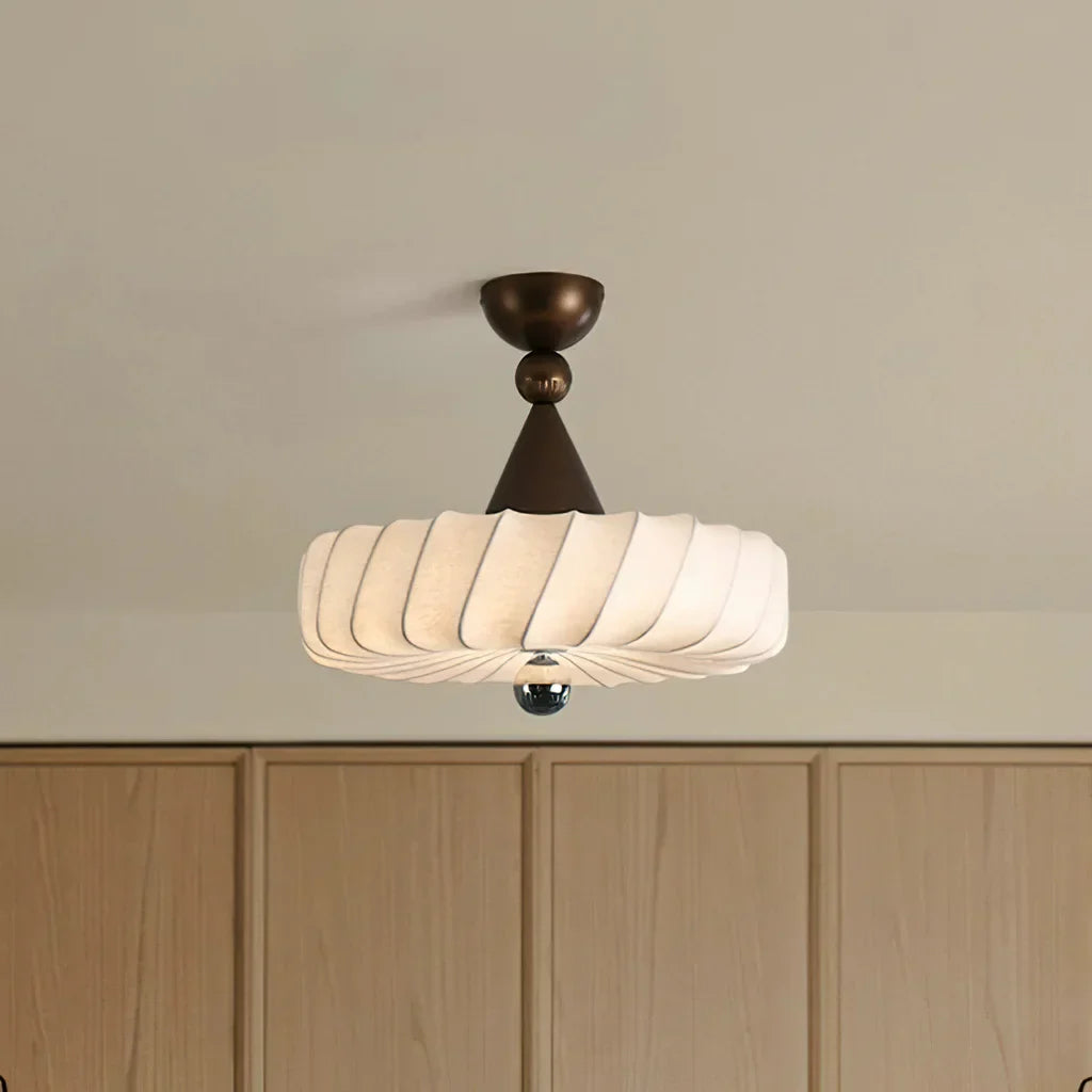 Elric Wabi-Sabi Scallop Ceiling Light